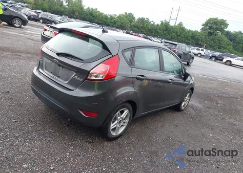 2019 Ford Fiesta Se из США, поврежденный, VIN 3FADP4EJ6KM147631